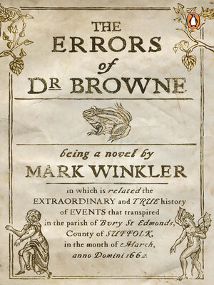 cover image of The Errors of Doctor Browne